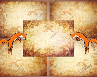 Set of 5 Arabesque Backgrounds, super versatile! 5 JPG in A4, to print and use directly!