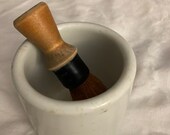 Vintage Shaving Mug with brush 1960 s