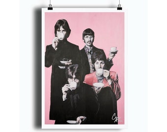 The Beatles - Art Print - 'Let It Tea'