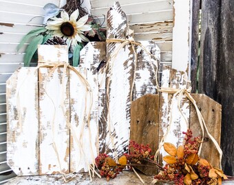 Primitive Wooden Pumpkins Wooden Fall Pumpkins Salvaged Wood Pumpkins Rustic Pumpkins Fall Farmhouse Fall Decor Cottagecore Primitive Fall