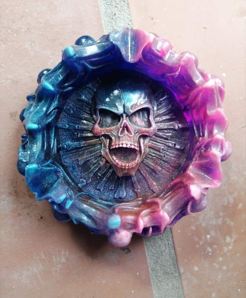 Cendrier Tête de Mort