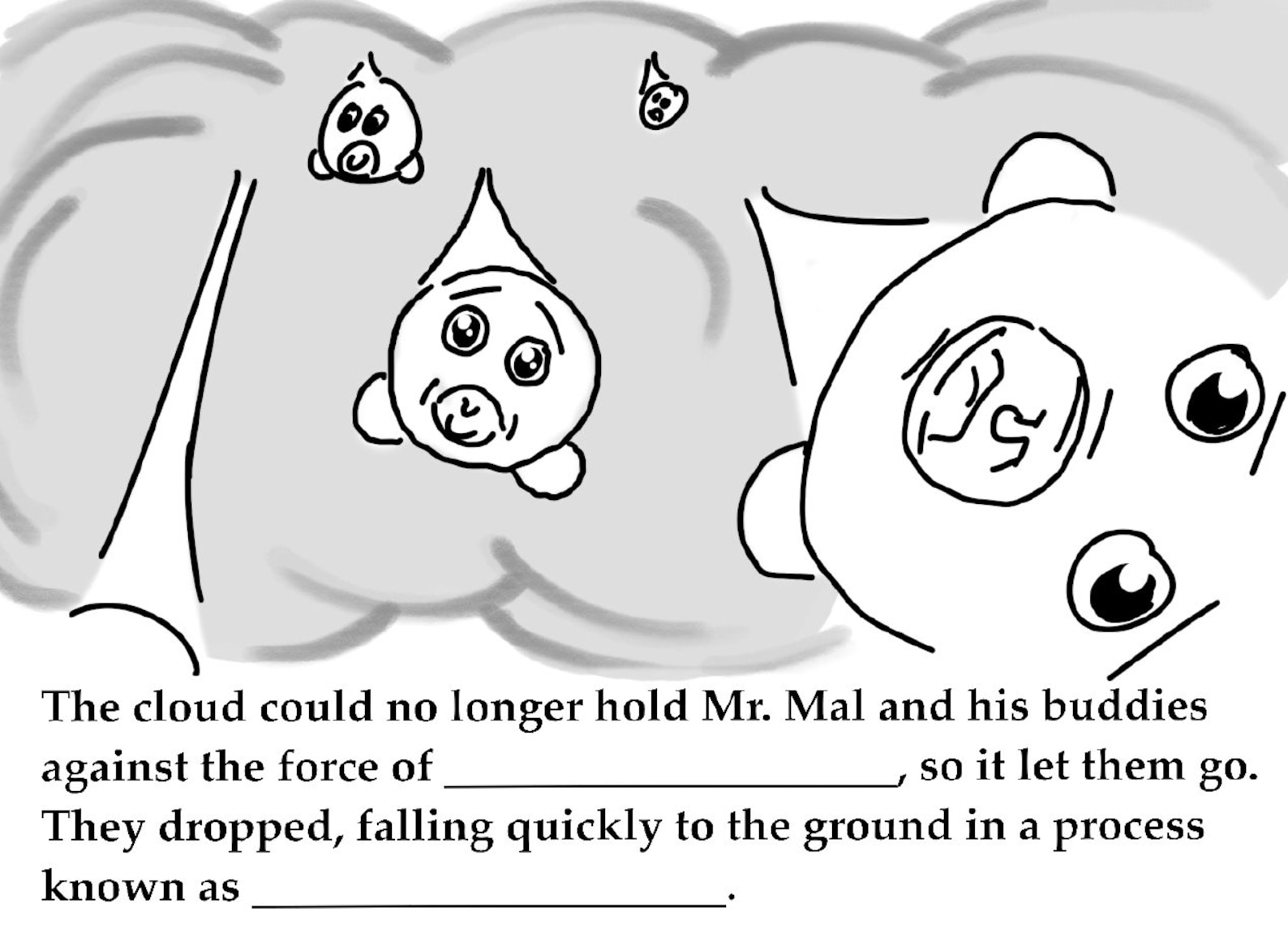 Water Cycle Comic - Review / Study Guide - Etsy