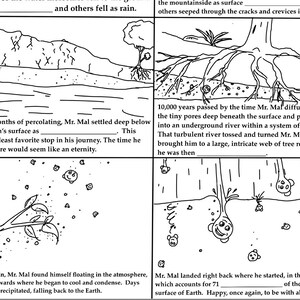 Water Cycle Comic - Review / Study Guide - Etsy Australia