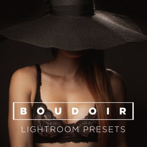10 Boudoir Lightroom Desktop and Mobile presets, Instagram Preset, Moody Boudoir Filter