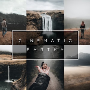 10 Earthy Lightroom Presets: Cinematic Mobile & Desktop Filters (Instant Download)