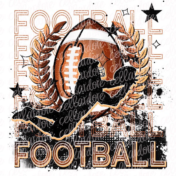 Football - Ready to Press or Sublimation Transfer