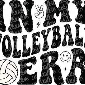 In My Volleyball Era - DTF Ready to Press or Sublimation Transfer