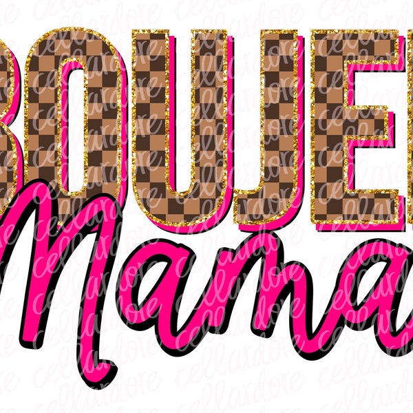 Boujee Mama | DTF Ready to Press or Sublimation Transfer