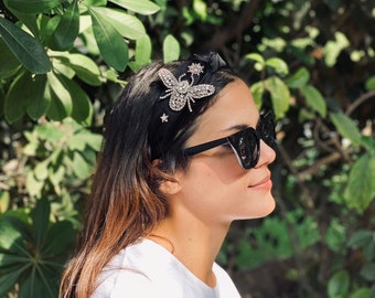 Neon Silk Satin Headband: Chic Fashion Hairband - Etsy display picture 1