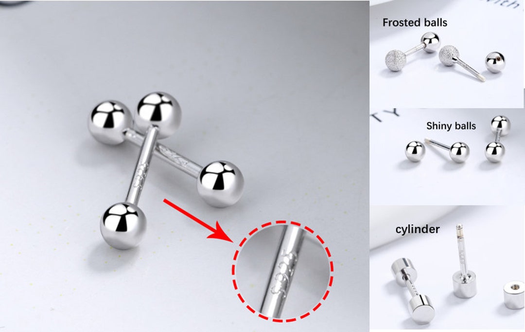 Comfortable Sleep Earrings/ Anti Lost Earrings/sports Earrings/ Screw