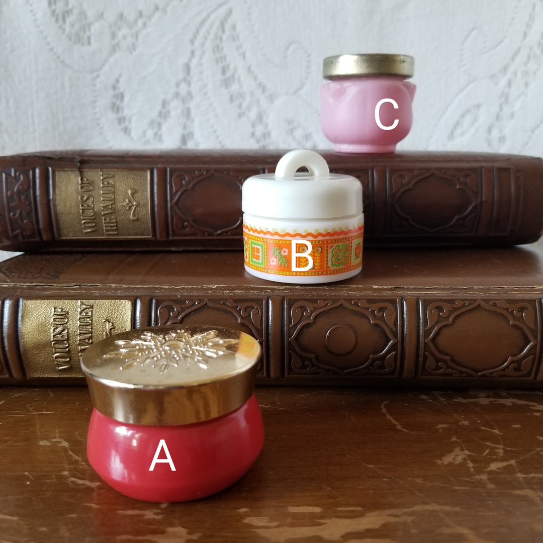 Vintage Avon Cream Sachet Jars 1970's Etsy