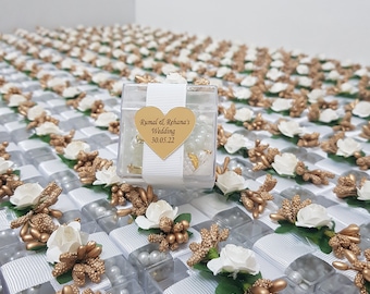 Personalized Pearl Tasbeeh Favor | Islamic Wedding, Baby Shower