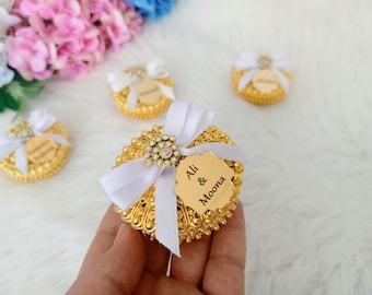 Recuerdos personalizados de cuentas de oración Tasbeeh / Boda islámica, baby shower, Eid