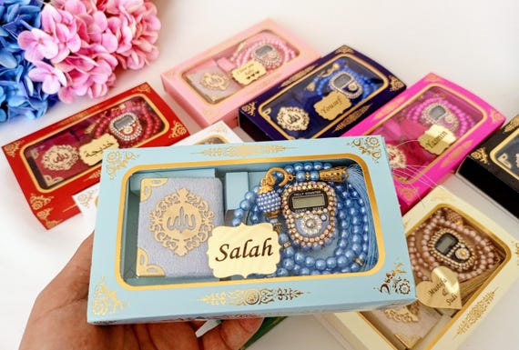 Mini Quran Favors, Digital Tasbih, Prayer Beads Crystal, Finger Counter, Misbaha, Tasbeeh, Eid Gift, Muslim Wedding Gift, Muslim Favor