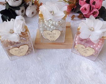 Personalized Pearl Tasbeeh Favors | Islamic Wedding, Baby Shower