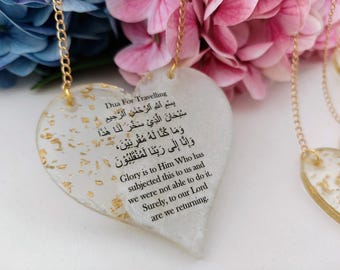Dua para viajar, recuerdos de boda, regalo de epoxi, recuerdos de compromiso, recuerdo de epoxi, recuerdos de aniversario,