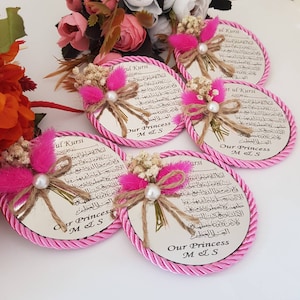Ayatul Kursi Magnet Favor | wedding favors | Islamic baby shower | Nikkah favor | Muslim baby shower, Personalized Ameen Favor