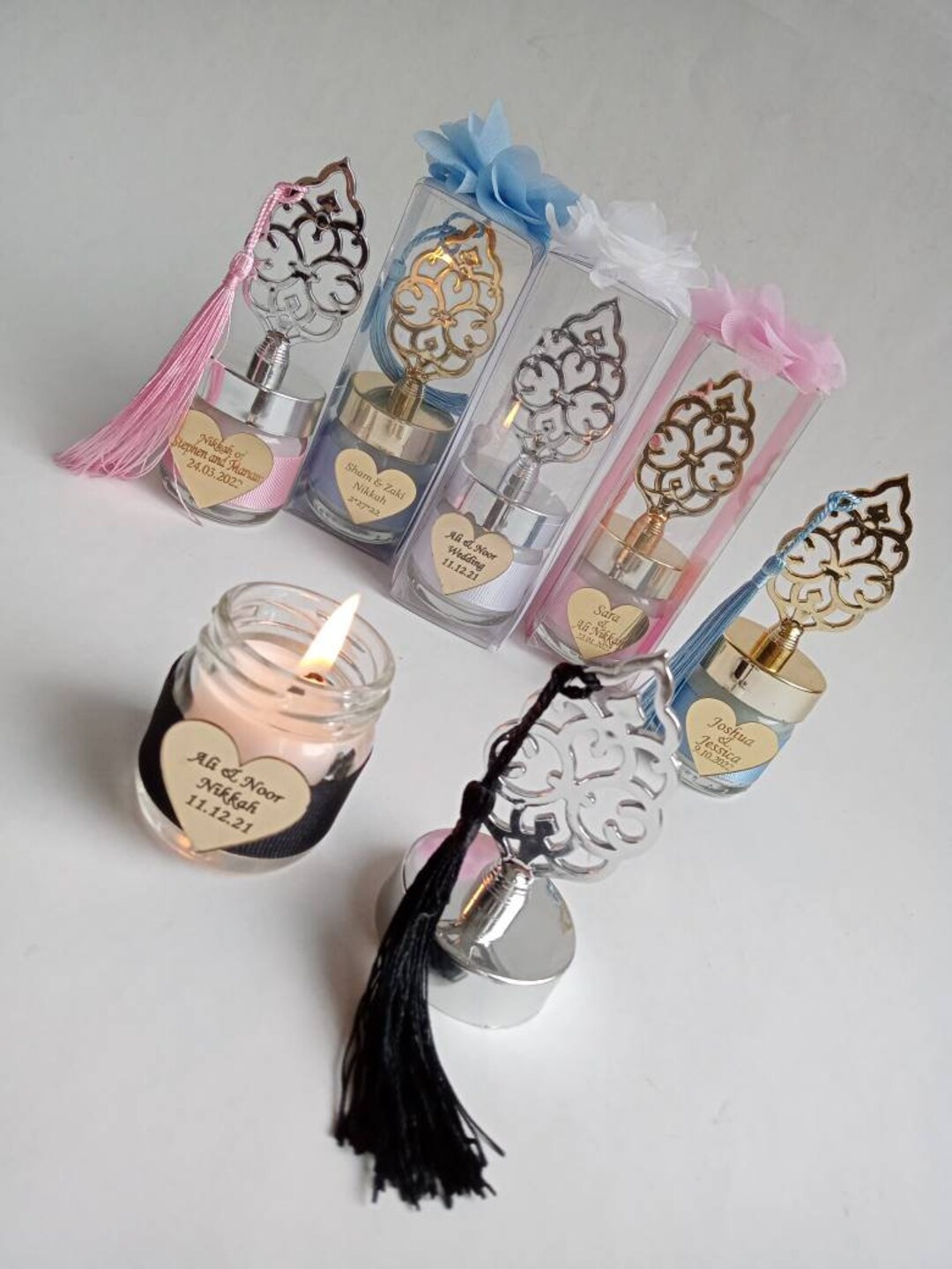 Personalized Candle Wedding Favor, Wedding Favors for Guests in Bulk ...