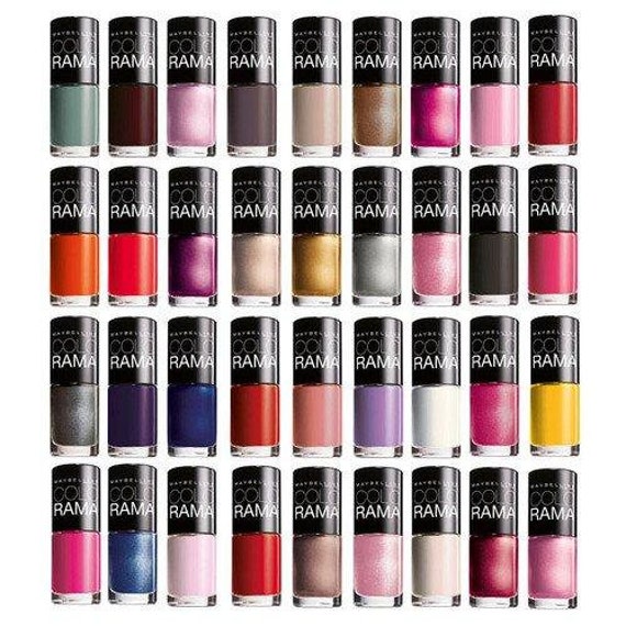 Buy Lot of 10 Maybelline Color Show Finger Nail Polish Color Lacquer All  Different Colors No Repeats Online at desertcartINDIA