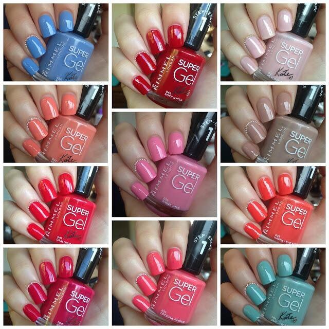 10 X Rimmel London Super Gel Assorted Nail Polish - Etsy 10 X Rimmel London Super Gel Assorted Nail Polish - Etsy