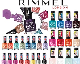 15 x Rimmel London 60 Second Rita Ora Super Shine Assorted Nail Polish