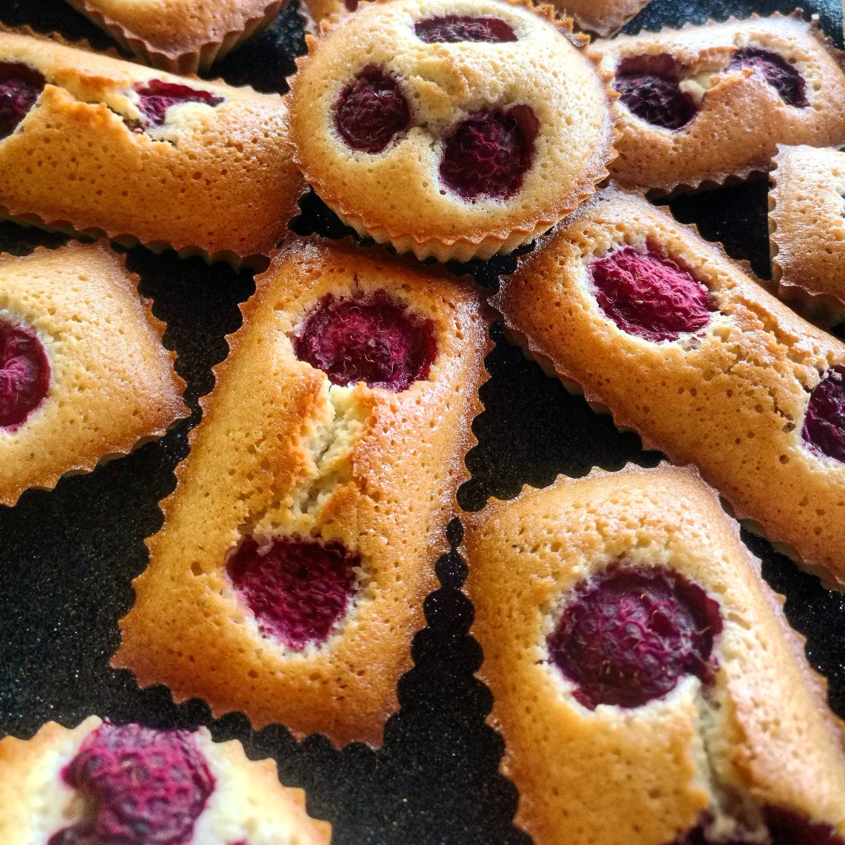 Financiers Framboises ou Citron - Duchesse & Ramsès Biscuits Vendu Par 10