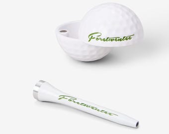 Stash Ball & Herb Tee Combo Set-Golf Gift, Dad Gift, Boyfriend Gift, Funny Golf Gift, Bachelor Gift, Golf Gift for Men, Golf Ball, Golf Gag
