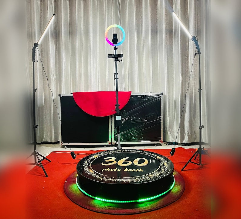Automatic 360 Spinner With Flight Case 360 Photo Booth 360 - Etsy Canada