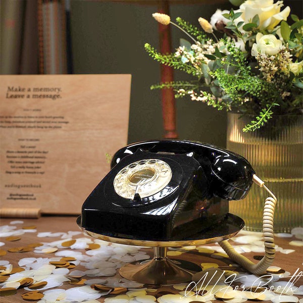 Premium Audio Guest Book Etsy