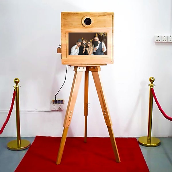 Wooden Photo Booth Shell Vintage Photo Booth - Etsy