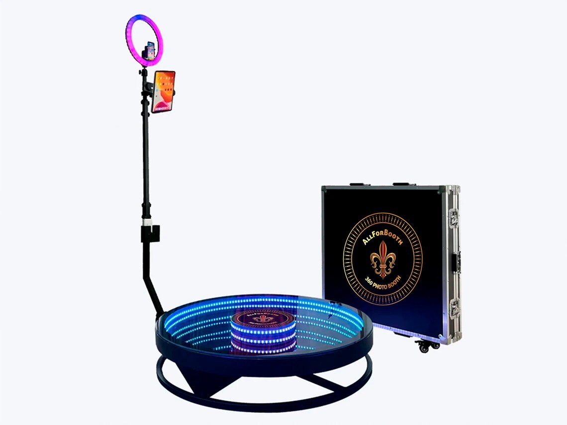 Glass 360 Spinner Infinite 360 Photo Booth 360 Video Booth Etsy Canada