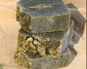 Nettle Shampoo Bar Clarifying Vegan Herbal Hair Care Oily Scalp Natural Handmade Shampoo Thin Hair Long Lasting Hair Care Gift Set