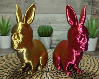 Dwayne Johnson The Runny (The Rock + Bunny 3D Printed)