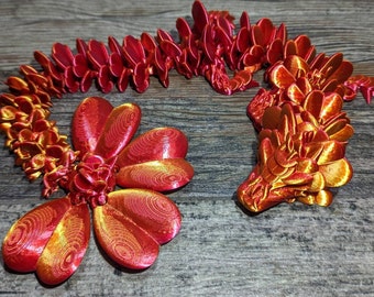 Four Leaf Clover Dragon Made with the Magic of 3d Printing