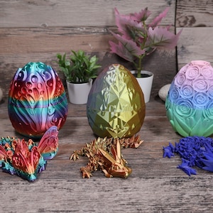 Kolekcja zachwycających jaj smoka – odmiany różane, kryształowe i motyle