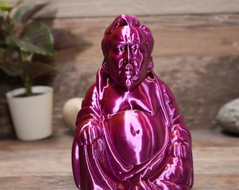 3D Printed Buddha Nicolas Cage Statue: Funny Novelty Art