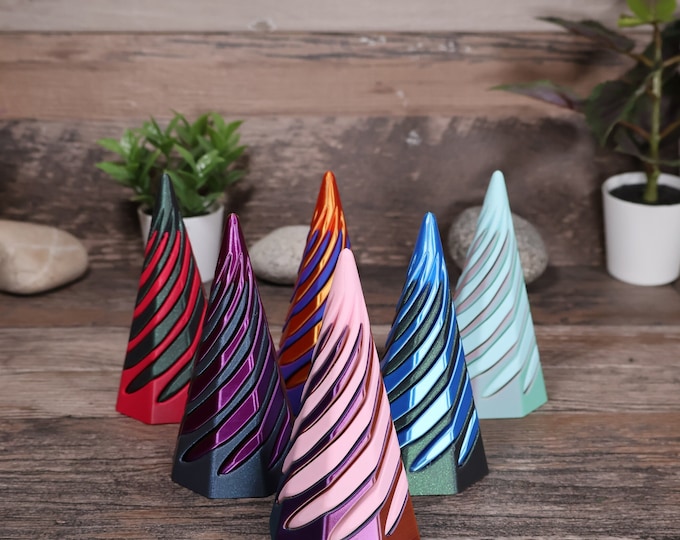 Colorful Unicorn Horn Spiral Fidget Toy for Stress and Anxiety Relief