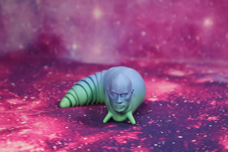 The Rook Slug Dwayne 'the Rock' Johnson Slug: 3D Printed Articulating Toy - Etsy
