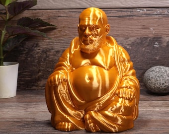3D Printed Buddha Lebron James Statue: Funny Novelty Art