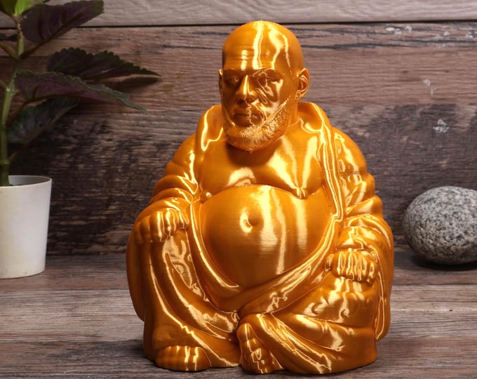 3D Printed Buddha Lebron James Statue: Funny Novelty Art