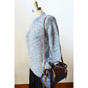 90s Oversized Wool Blend Sweater: Vintage Eleventy Archive