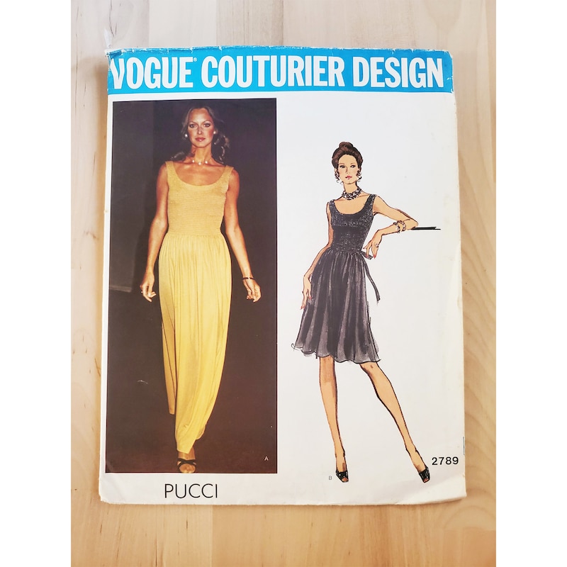 Pucci Vogue Pattern - Etsy