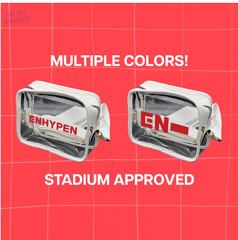 bts concert approved bags