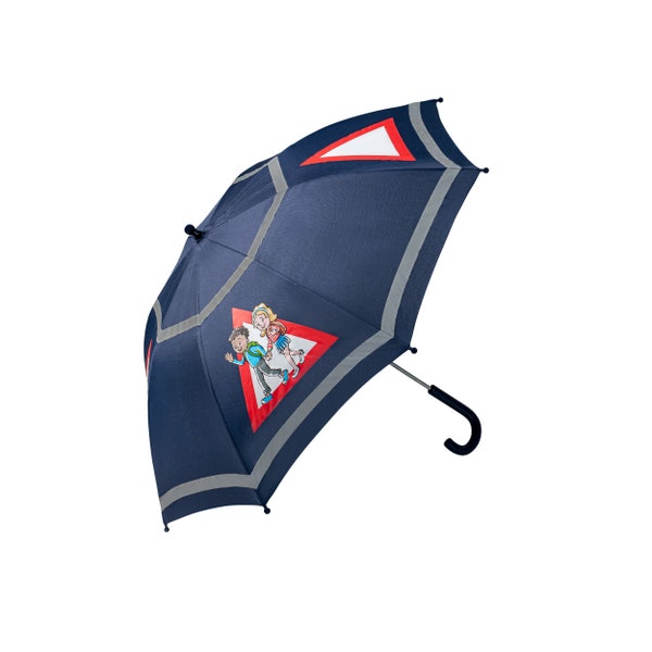 Quick Safety Kids Umbrella Safety® & Protection Kids Umbrella Reflective. Ocean blue. Quick Safety® The compact safety