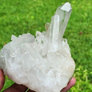 Clear Quartz  Cluster | Crystal Cluster | Raw Quartz #1