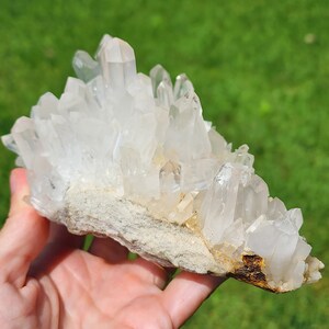 Clear Quartz  Cluster | Crystal Cluster | Raw Quartz #3