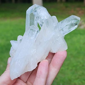 Clear Quartz  Cluster | Crystal Cluster | Raw Quartz #2
