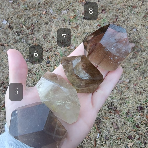 Rutilated Quartz Free Form | Golden Rutilated Quartz | Rutile | Rutilation | Smokey Rutile | Rutilated Quartz