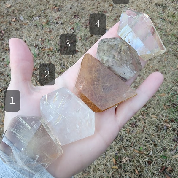 Rutilated Quartz Free Form | Golden Rutilated Quartz | Rutile | Rutilation | Smokey Rutile | Rutilated Quartz