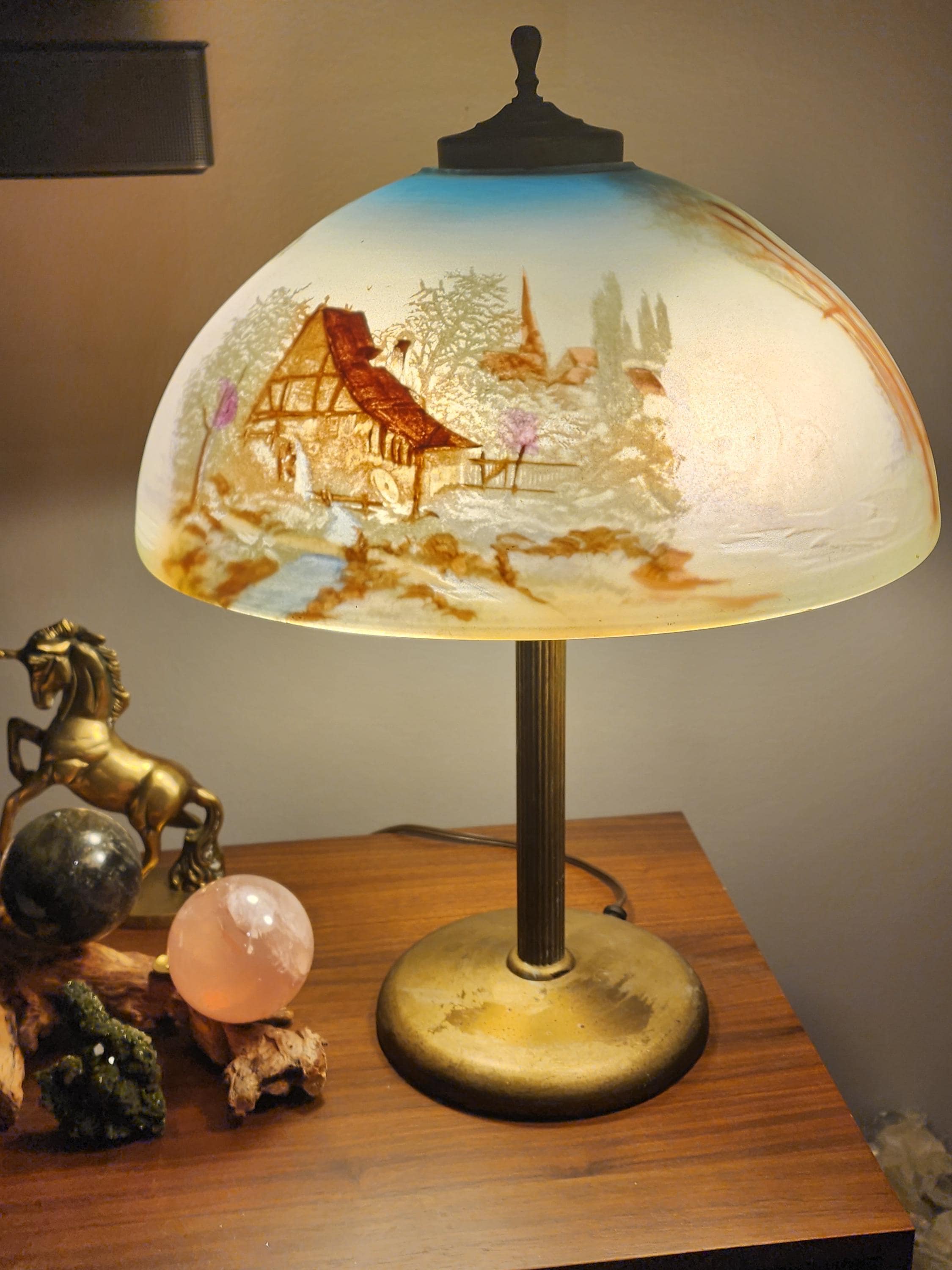 Antique Pairpoint Lamp - Etsy